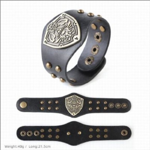 Nintendo Other - The Legend of Zelda Leather bracelet